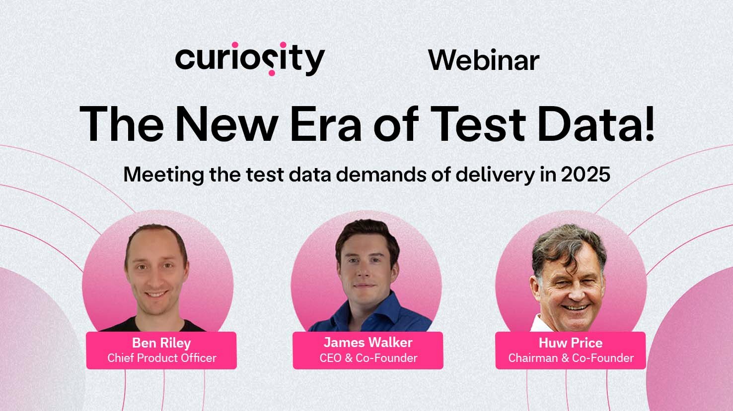 the new era of test data - curiosity software - resource on demand header graphic